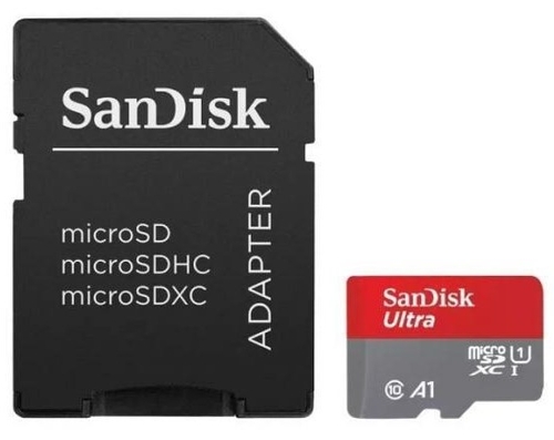 SANDISK MICROSD XC 64GB - Tarjeta de Memoria + ADAPTADOR
