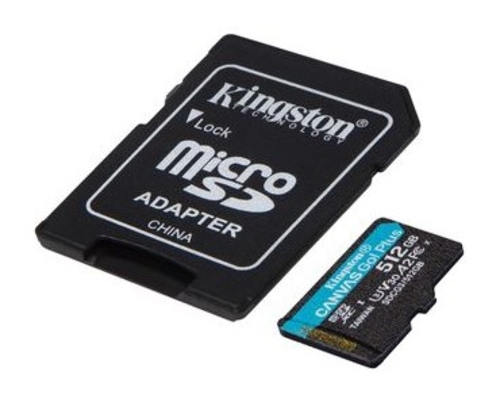 KINGSTON CANVAS GO PLUS A2 - Tarjeta de Memoria 512GB