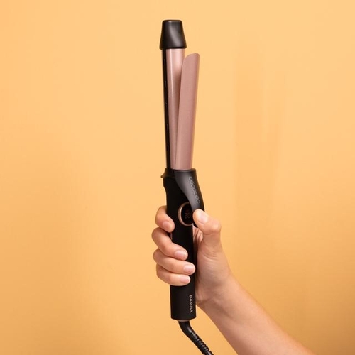 CONGA BAMBA SURFCARE CURLY SPHERE INOX-Negro - Rizador Cerámico-Turmalina
