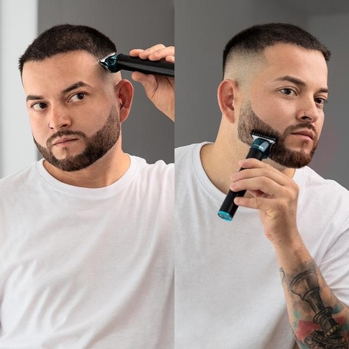 CECOTEC BAMBA PRECISONCARE PROFILING Negro - Cortapelos Perfilador Sin Cable