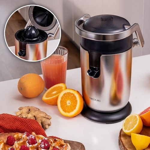 CECOTEC XQUEEZE BULLET PRO INOX - Exprimidor 600W