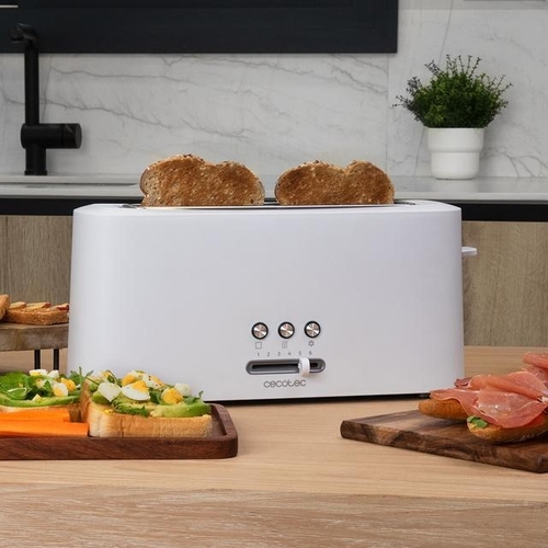 CECOTEC TOAST&TASTE 10000 EXTRA Blanco - Tostador 980W