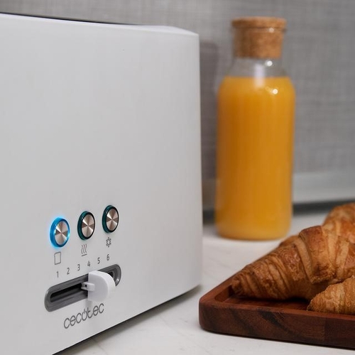 CECOTEC TOAST&TASTE 10000 EXTRA Blanco - Tostador 980W