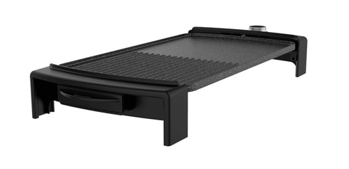 CECOTEC TASTY & GRILL 2500 ROCKWATER MIX Negro - Plancha de Asar Grill 2150W