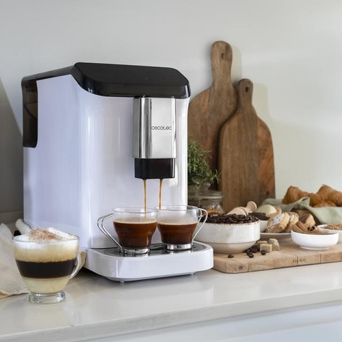 CECOTEC CREMMAET MACCHIA Blanco - Cafetera Superautomática 1350W