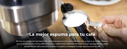 CECOTEC CAFELIZZIA 790 INOX - Cafetera Express 1350W