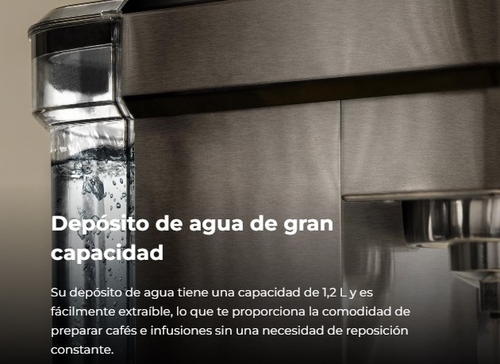 CECOTEC CAFELIZZIA 790 INOX - Cafetera Express 1350W