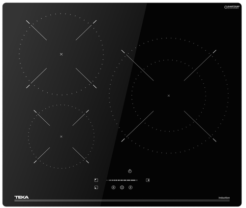 TEKA IBC 63 BF110 Negro - Vitrocerámica de Inducción 60CM