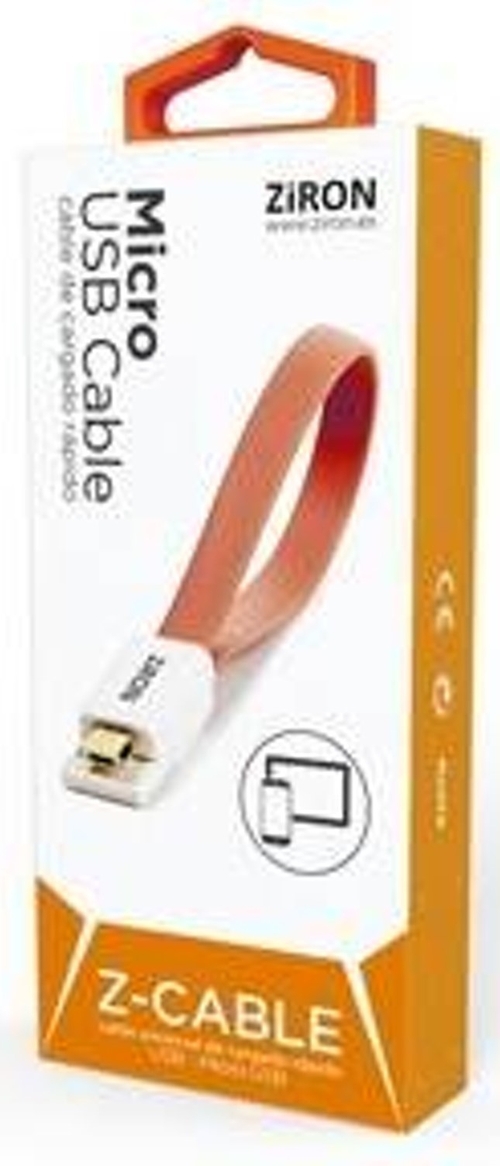 ZIRON ZR204 - Cable de Datos Naranja