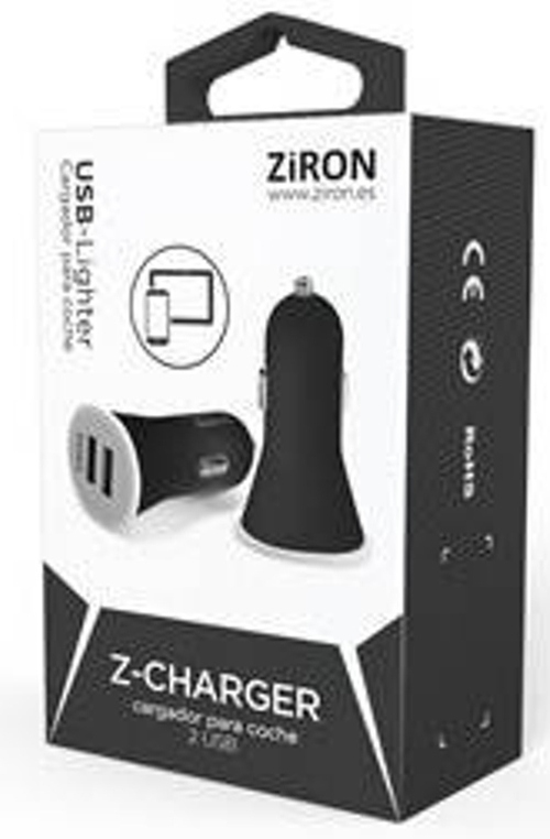 ZIRON ZR211 Negro - Cargador De Coche