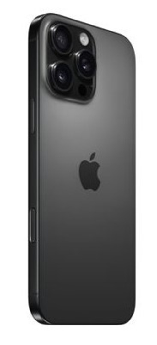 APPLE iPHONE 16 PRO MAX Titanio Negro 256GB 8GB - Móvil 6.9" OLED