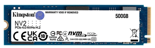 KINGSTON SSD NV2 PCIe 4.0 NVMe - Disco Duro 500GB