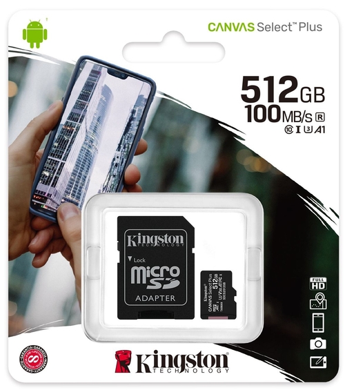 KINGSTON SDCS2 Negro - Tarjeta de Memoria 512GB