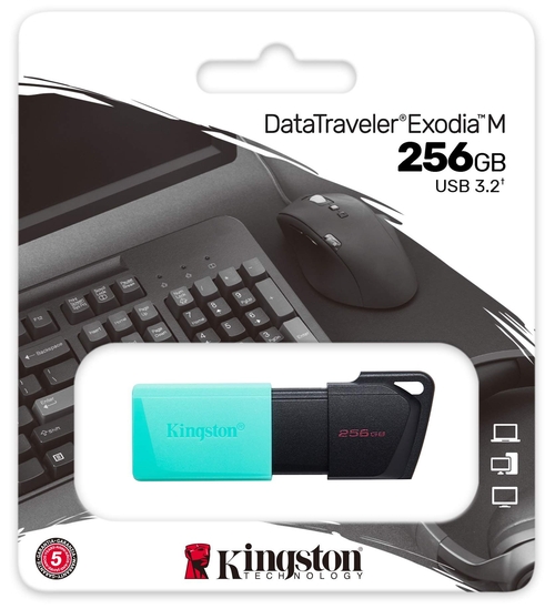 KINGSTON DATATRAVELER EXODIA DTXM Verde - Pendrive 256GB