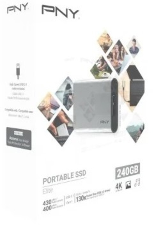 PNY PSD1CS1050S Plata - Disco Duro SSD 240GB