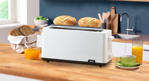 BRAUN HT1110WH Blanco - Tostador 1030W