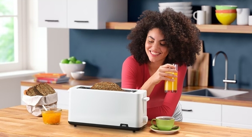 BRAUN HT1110WH Blanco - Tostador 1030W