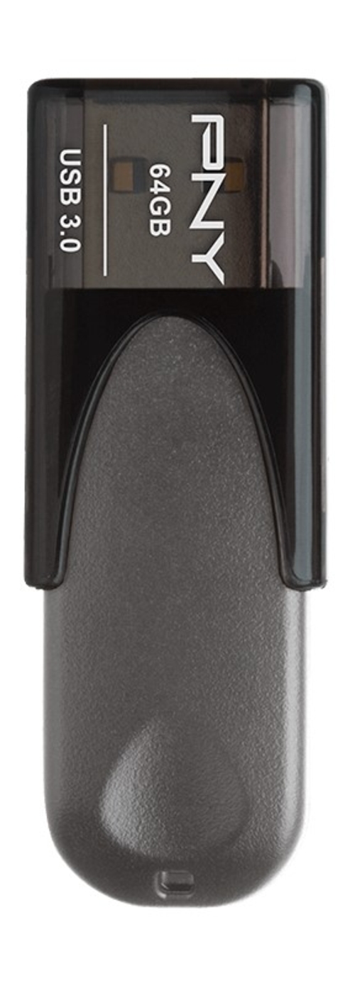 PNY ATTACHE 4 64GB Negro - Pack Pendrive 2 unidades
