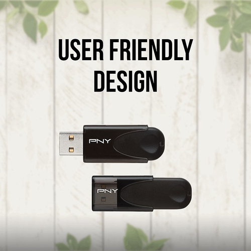 PNY ATTACHE 4 64GB Negro - Pack Pendrive 2 unidades