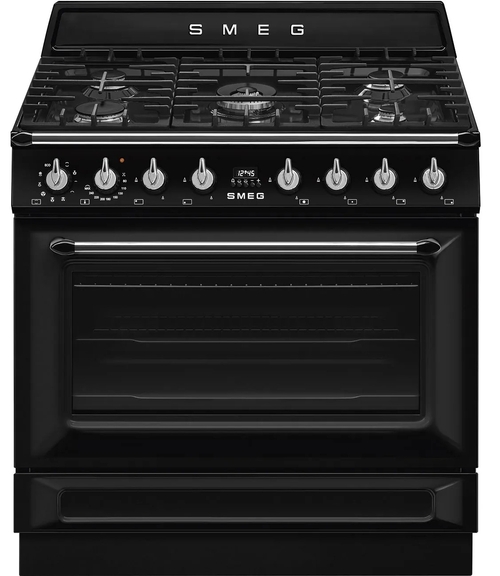 SMEG TR90GMBL Negro - Cocina 90cm