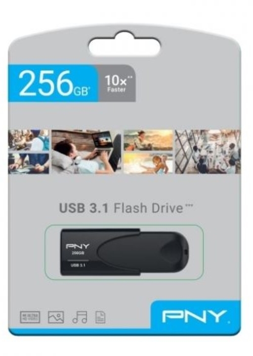 PNY ATTACHE 4 Negro - Pendrive 256GB