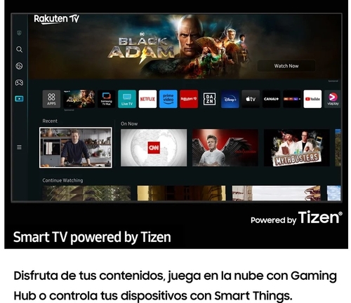 SAMSUNG TU55CU7025KXXC Negro - TV 55" 4K ULTRA HD SmartTV