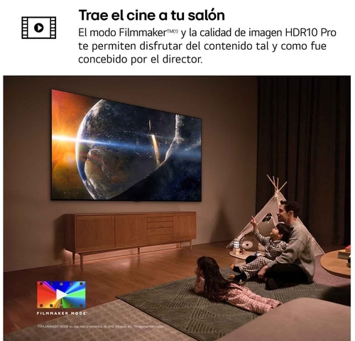 LG 55NANO81T6A Negro - TV 55" 4K UHD Smart TV