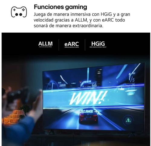 LG 55NANO81T6A Negro - TV 55" 4K UHD Smart TV