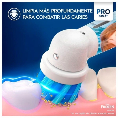 BRAUN ORAL B VITALITY PRO KIDS SPIDERMAN - Cepillo Eléctrico + Funda de Viaje