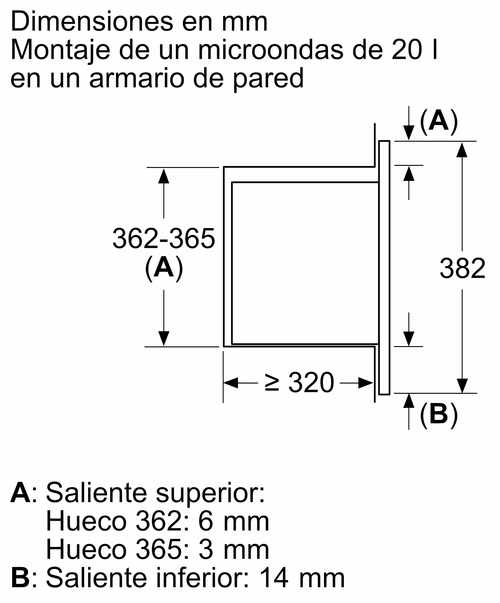 BALAY 3CG6142B4 Blanco - Microondas 800W 20L