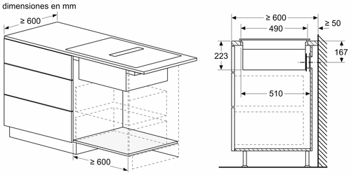 BALAY 3EBC983ER Negro - Vitrocerámica de Inducción + EXTRACTOR INTEGRADO 80CM