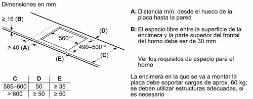 BOSCH PID631HC1E Negro - Vitrocerámica de Inducción 60CM