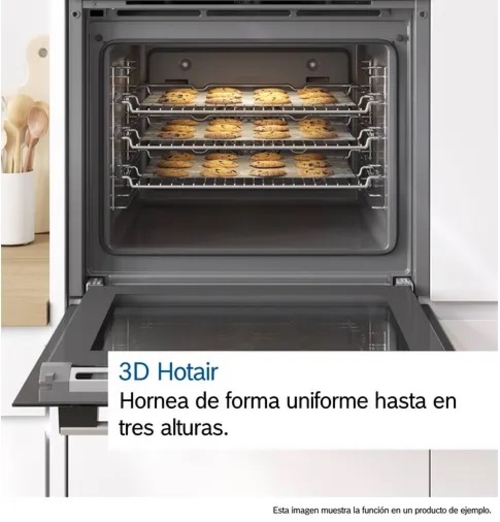 BOSCH HBA514ES3 INOX - Horno Multifunción 71L