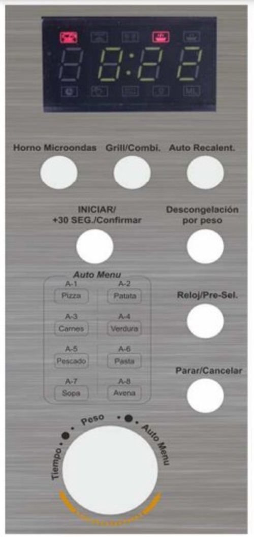 ROMMER MGI 900 INOX - Microondas 900W 25L