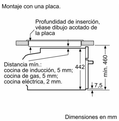 BALAY 3CB4130X3 INOX - Horno Compacto 47L