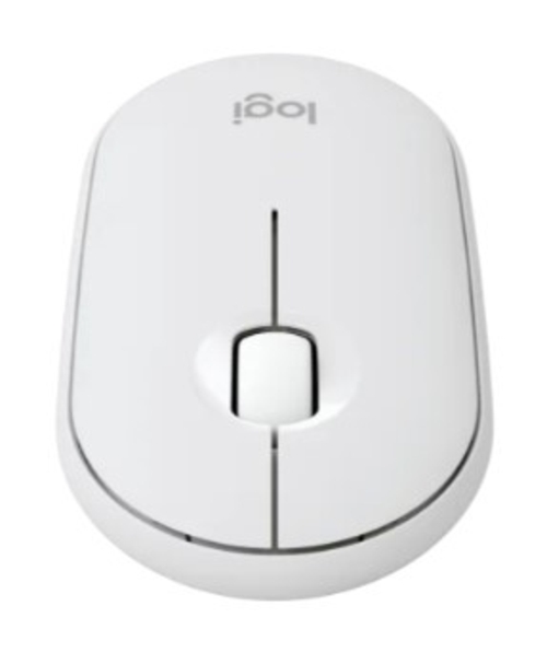 LOGITECH PEBBLE MOUSE 2 M350S Blanco - Ratón Inalámbrico