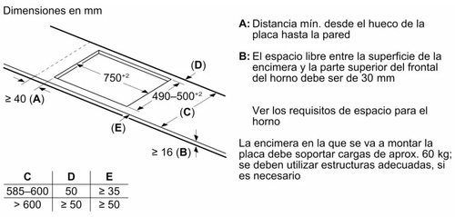 BALAY 3EB980AH Gris Antracita - Vitrocerámica de Inducción 80CM