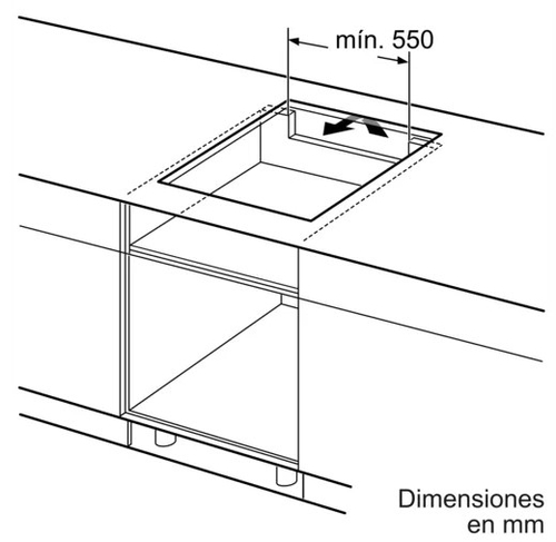 BALAY 3EB980AH Gris Antracita - Vitrocerámica de Inducción 80CM