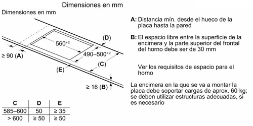 BALAY 3EB977LH Negro - Vitrocerámica de Inducción 70CM