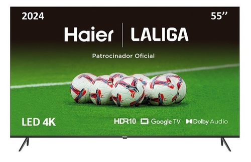 HAIER H55K800UX Negro - TV 55" 4K UHD Smart TV