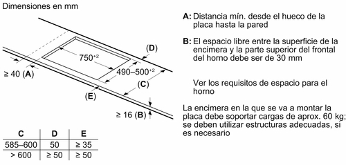 BALAY 3EB985LH Negro - Vitrocerámica de Inducción 80CM