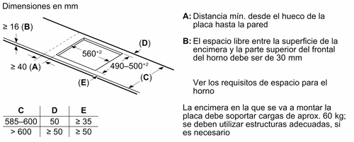 BALAY 3EB967AH Gris Antracita - Vitrocerámica de Inducción 60CM