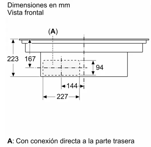 BALAY 3EBC989LH Negro - Vitrocerámica de Inducción 80CM