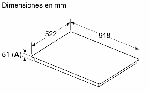 BALAY 3EB997LH Negro - Vitrocerámica de Inducción 90CM