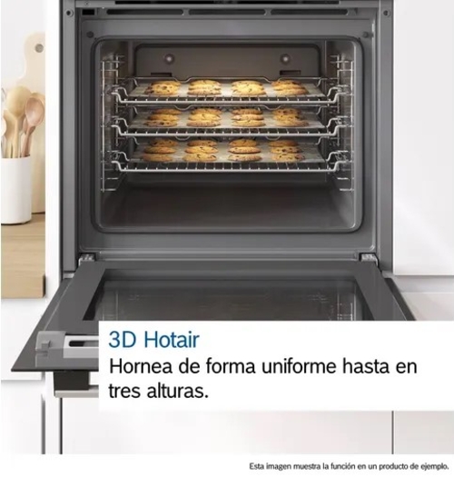 BOSCH HBG536ES3 INOX - Horno Multifunción 71L