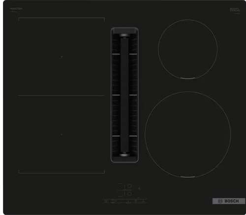 BOSCH PVS611B16E Negro - Vitrocerámica de Inducción + EXTRACTOR INTEGRADO 60CM