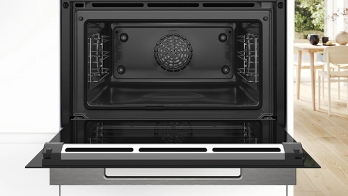 BOSCH CBG7741B1 Cristal Negro - Horno Compacto 47L