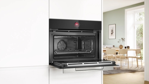 BOSCH CBG7741B1 Cristal Negro - Horno Compacto 47L