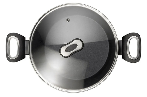 JATA CF922 TAAL Negro-Rojo - Cazo 22CM