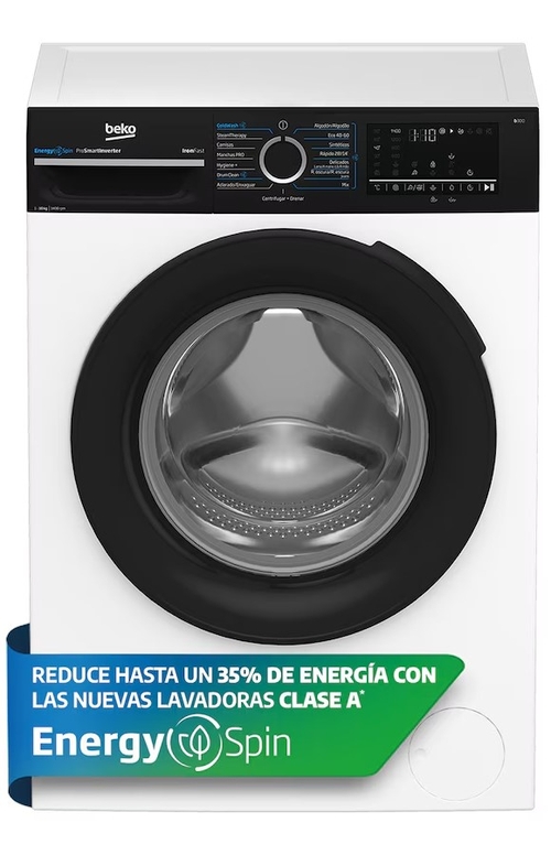 BEKO BM3WFU41041W Blanco - Lavadora Carga Frontal 10KG 1400RPM